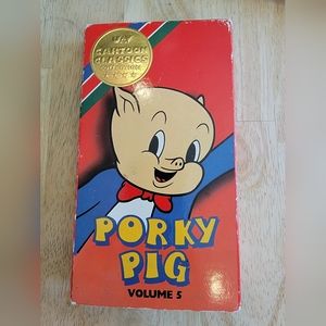 Vintage Porky Pig VHS Tape